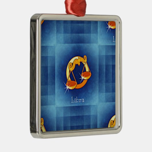 libra horoscoop metalen ornament (Rechts)
