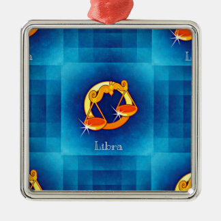 libra horoscoop metalen ornament