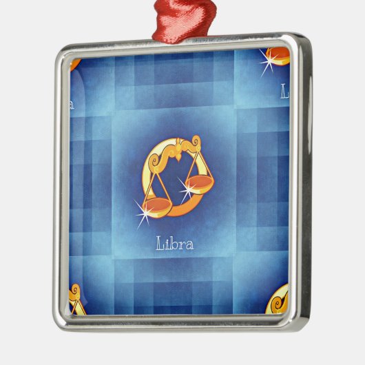 libra horoscoop metalen ornament (Links)