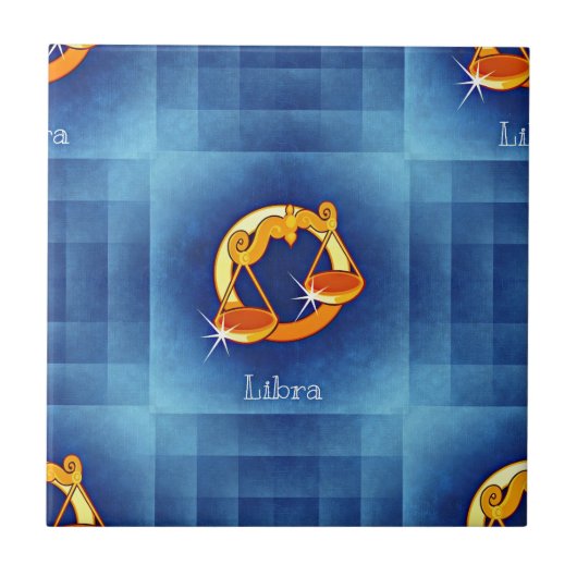 libra horoscoop tegeltje (Voorkant)