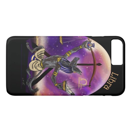 Libra~iPod touch-draagtas Case-Mate iPhone Case (Achterkant (Horizontaal))