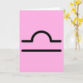 Libra Kaart (Gele Bloem)