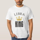 Libra King  T-shirt (Voorkant)