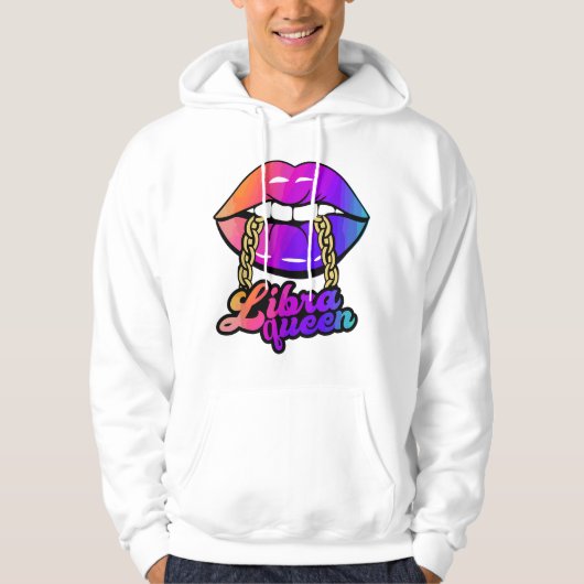 Libra Koningin Hoodie (Voorkant)