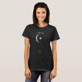Libra Libra Lady Astrology Sayings T-shirt (Voorkant volledig)