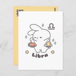 Libra Loppi Tokki Konijn Zodiac Serie Briefkaart