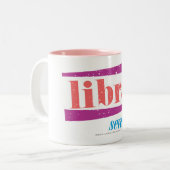 Libra LtRoze Tweekleurige Koffiemok (Voorkant links)