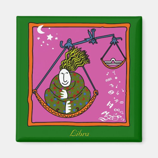 Libra Magnet (Voorkant)
