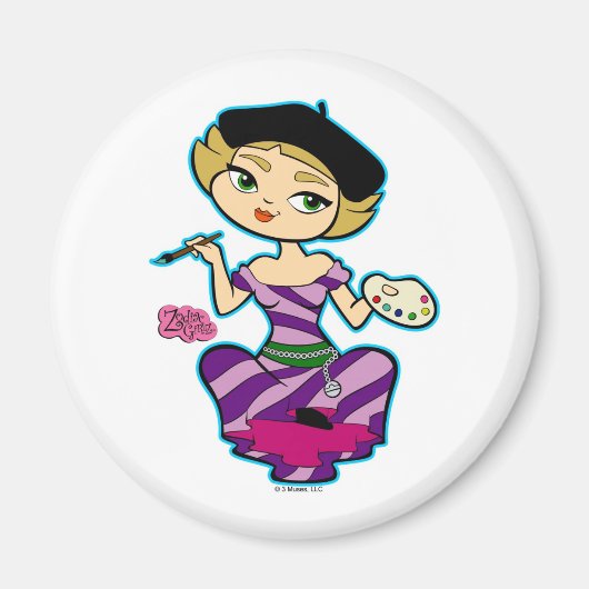 Libra Magnet (Voorkant)