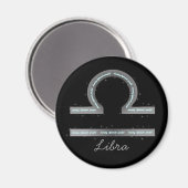 Libra Magnet (Voorkant / Achterkant)