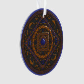 Libra Mandala Acrylisch Ornament (voorkant)