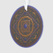 Libra Mandala Acrylisch Ornament (voorkant)