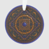 Libra Mandala Acrylisch Ornament (voorkant)