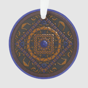 Libra Mandala Acrylisch Ornament