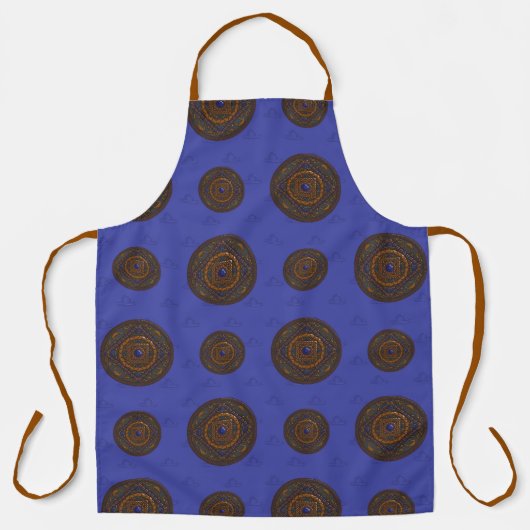 Libra Mandala All-Over Print Schort (Voorkant)