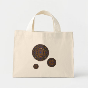 Libra Mandala Canvas tas