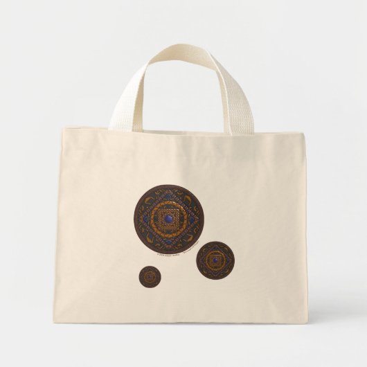 Libra Mandala Canvas tas (Voorkant)