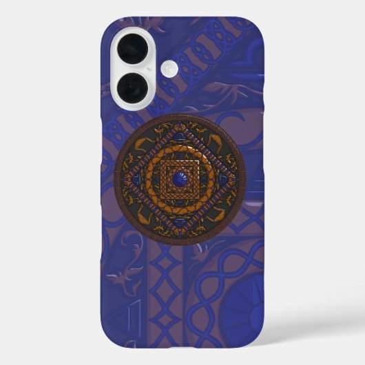 Libra Mandala Hoesje-Mate Telefoonhoesje Case-Mate iPhone Case (Achterkant)
