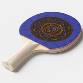 Libra Mandala Ping Pong Batje (Voorkant Gekanteld)