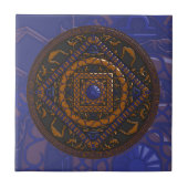 Libra Mandala Tile Tegeltje (Voorkant)