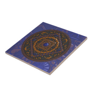 Libra Mandala Tile Tegeltje