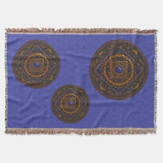 Libra Mandala Worpdeken Deken (Voorkant)