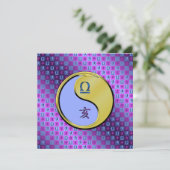 Libra & Metal Boar Kaart (Staand voorkant)