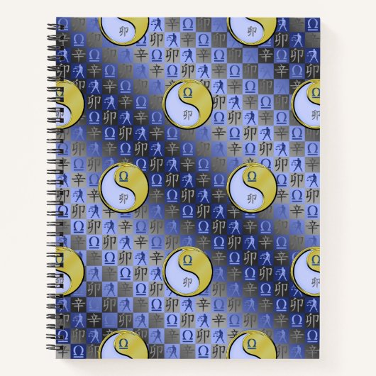 Libra & Metal Rabbit Notitieboek (Voorkant)