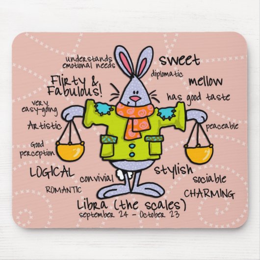 libra mousepad muismat (Voorkant)