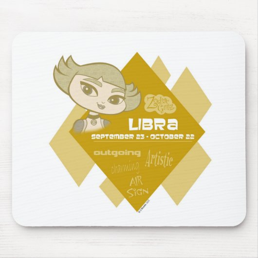 Libra Mousepad Muismat (Voorkant)