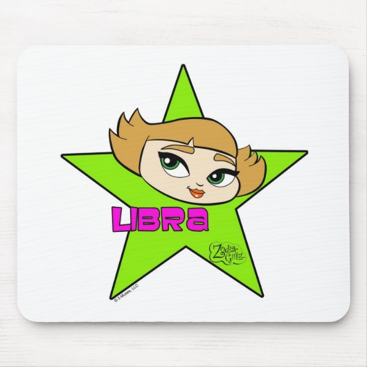 Libra Mousepad Muismat (Voorkant)
