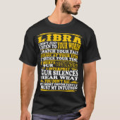 Libra Observe Interpret Trust Intuïtion Tshirt (Voorkant)