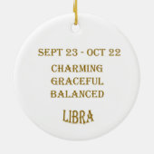 Libra Ornament (Achterkant)