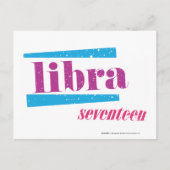 Libra Paars Briefkaart (Voorkant)