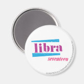 Libra Paars Magneet (Voorkant / Achterkant)