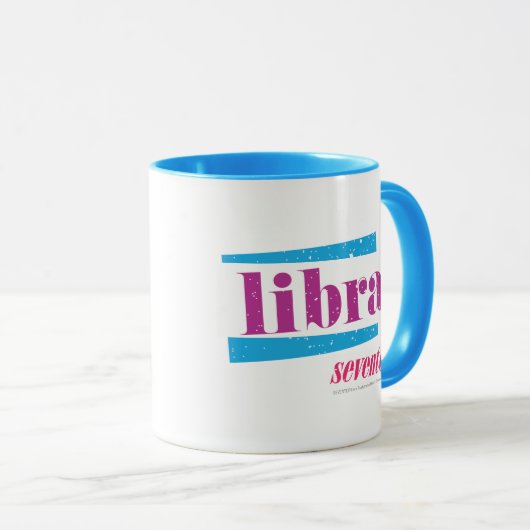 Libra Paars Mok (Voorkant rechts)