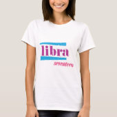 Libra Paars T-shirt (Voorkant)