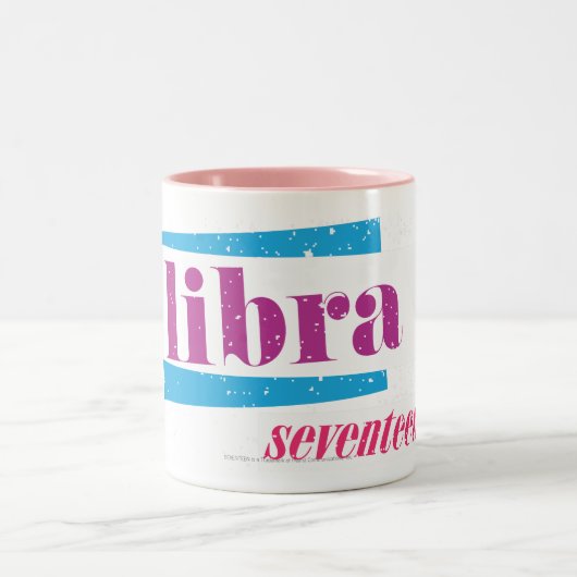 Libra Paars Tweekleurige Koffiemok (Center)