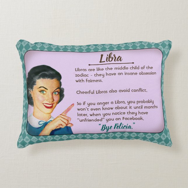 Libra Pillow Decoratief Kussen (Voorkant)