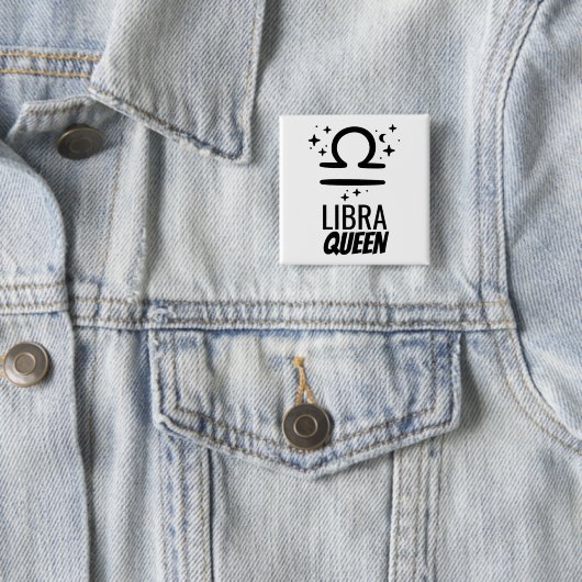 Libra Queen Button (In situ)