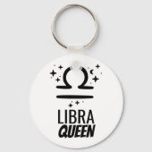 Libra Queen Button Sleutelhanger (Voorkant)