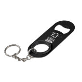 Libra Queen Mini Bottle Opener met Sleutelhanger Mini Flessenopener (Voorkant Gekanteld)