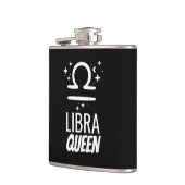 Libra Queen Vinyl Wrapped Flask Heupfles (Links)