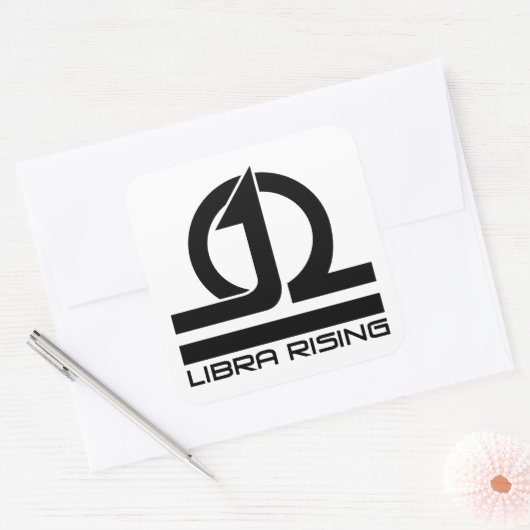 Libra Rising Music Sticker Sheet (Envelop)