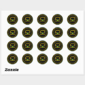 LIBRA RONDE STICKER (Vel)