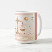 Libra Rose Art Nouveau Mok (Voorkant rechts)
