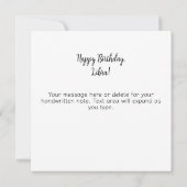 Libra Scales Zodiac Astrology Celestial Birthday Kaart (Achterkant)