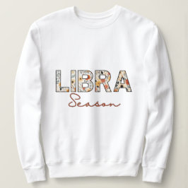 Libra seizoen sweatshirt voor vrouwen