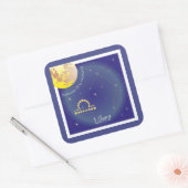 Libra September 24 to October 23 Aufkleber Vierkante Sticker (Envelop)