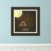 Libra September 24 to October 23 Leinwand Canvas Afdruk (Insitu (Houten vloer))